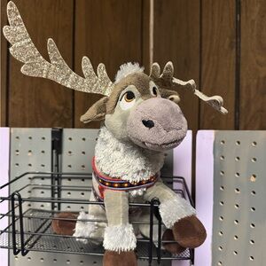 Disney Gray Plush Toy with Colorful Accents